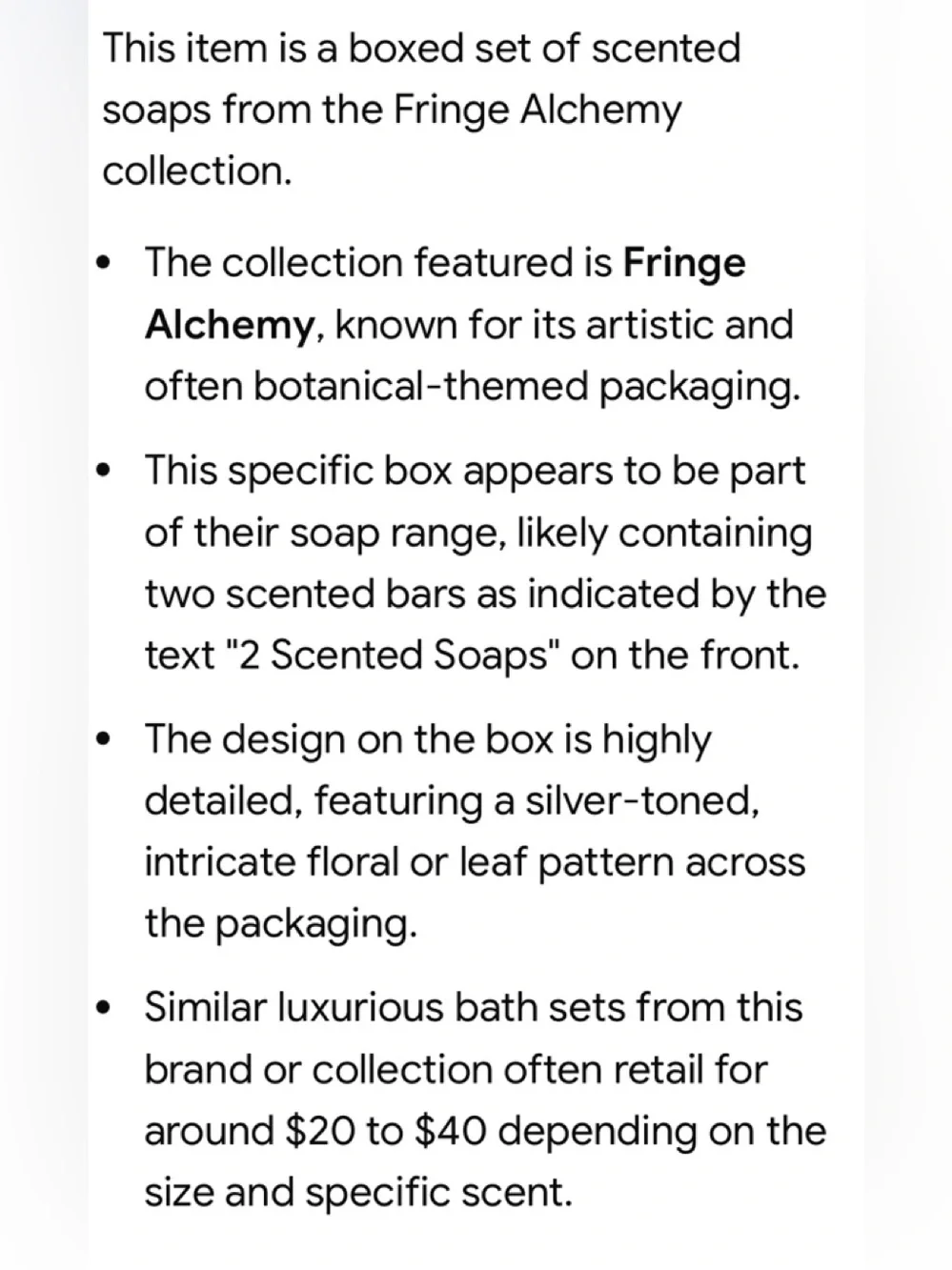 FRINGE ALCHEMY fringe alchemy